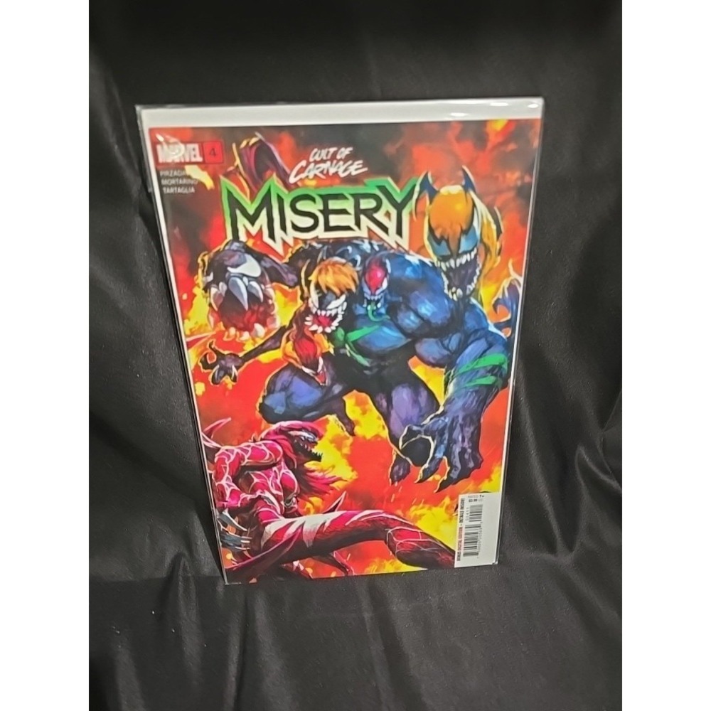 Sealed CULT OF CARNAGE: MISERY #4 (2023) SKAN COVER,